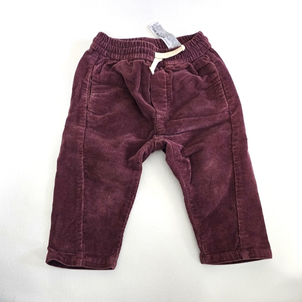 ZARA corduroy pants boys girls toddler 12-18 months